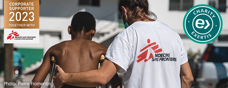 Vores velgørenhed 2023 er Læger Uden Grænser (MSF)